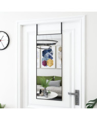 Miroir de porte Noir 40x100 cm Verre et aluminium | Mobilier & Déco