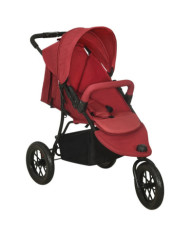Poussette pour bébé Rouge Acier | Mobilier & Déco