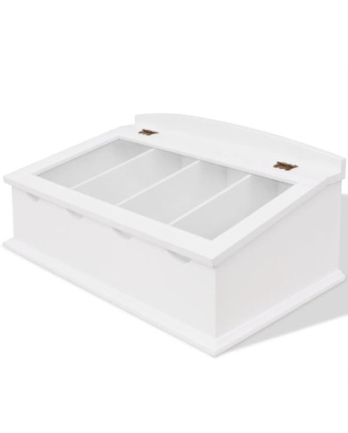 Range-couverts en style baroque PFDM Blanc | Mobilier & Déco
