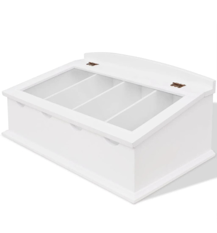 Range-couverts en style baroque PFDM Blanc | Mobilier & Déco