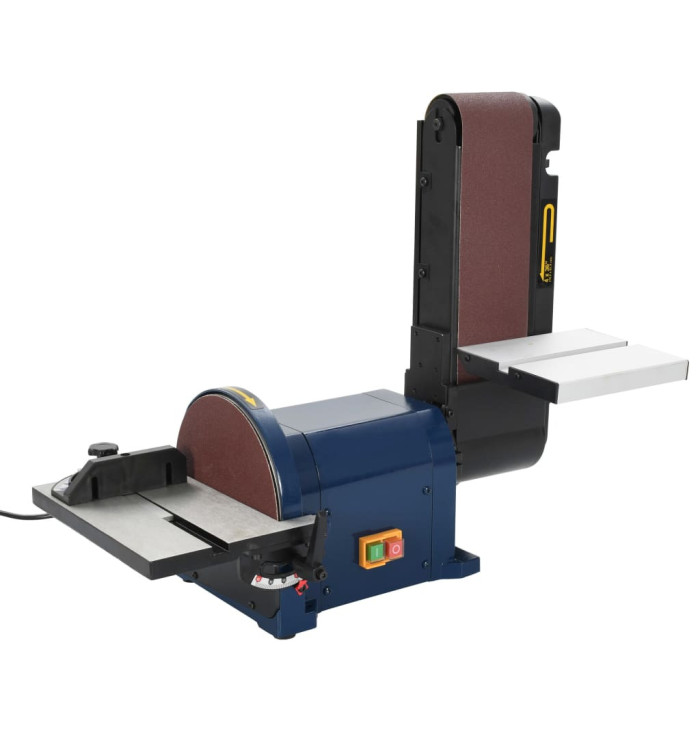 Ponceuse à disque et à bande électrique 500 W 200 mm | Mobilier & Déco