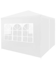 Tente de réception 3 x 3 m Blanc | Mobilier & Déco