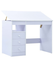 Bureau pour enfants Inclinable Blanc | Mobilier & Déco