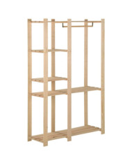 Porte-manteau 110x38x170 cm Bois de pin massif | Mobilier & Déco