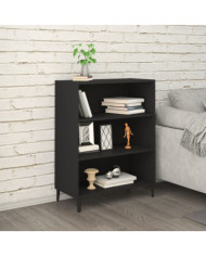 Buffet Noir 69,5x32,5x90 cm Bois d'ingénierie | Mobilier & Déco