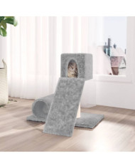 Arbre à chat avec griffoir en sisal Gris clair 59 cm | Mobilier & Déco