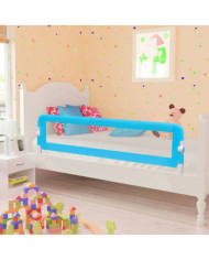 Barrière de lit pour enfants 150x42 cm Bleu | Mobilier & Déco