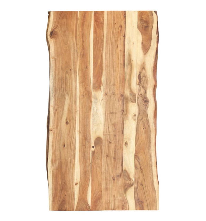 Dessus de table Bois d'acacia massif 118x(50-60)x3,8 cm | Mobilier & Déco