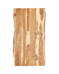 Dessus de table Bois d'acacia massif 118x(50-60)x3,8 cm | Mobilier & Déco