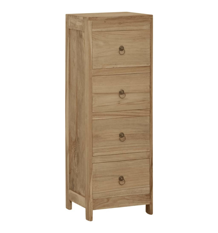 Commode 30x30x90 cm Bois massif de teck | Mobilier & Déco