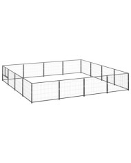 Chenil Noir 16 m² Acier | Mobilier & Déco