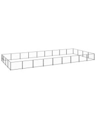 Chenil Noir 36 m² Acier | Mobilier & Déco