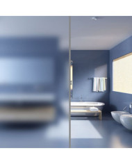 Film pour fenêtre dépoli gris 0,9x20 m PVC | Mobilier & Déco