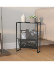 Porte-revue Noir 35x15x45 cm Acier | Mobilier & Déco