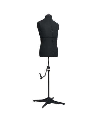 Mannequin de couture ajustable pour homme Noir Taille 37-45 | Mobilier & Déco