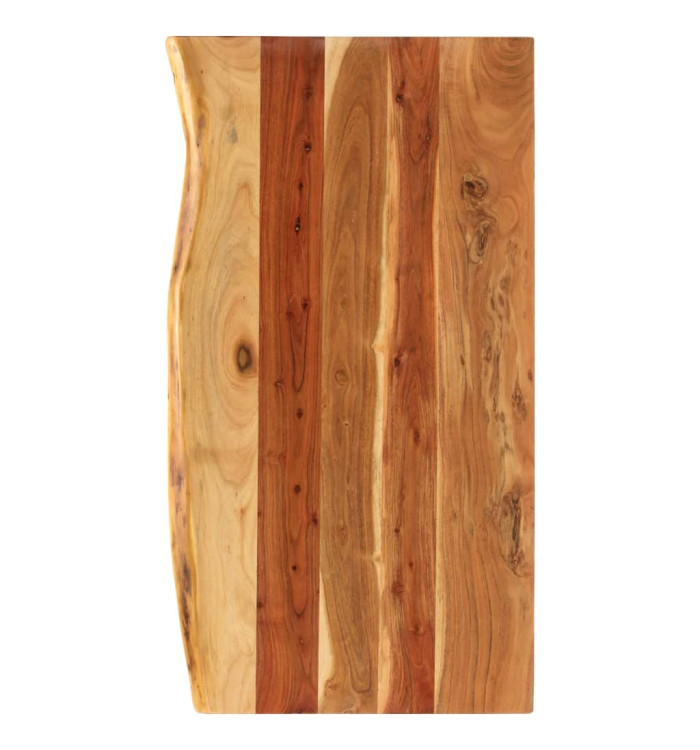 Dessus de meuble-lavabo de salle de bain Acacia 100x52x3,8 cm | Mobilier & Déco