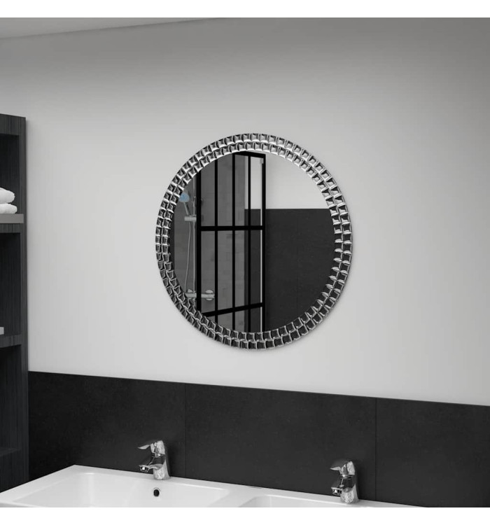 Miroir mural 60 cm Verre trempé | Mobilier & Déco