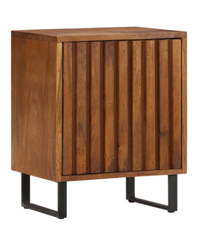 Table de chevet 40x30x50 cm Bois de manguier massif | Mobilier & Déco