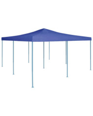 Belvédère pliable 5x5 m Bleu | Mobilier & Déco