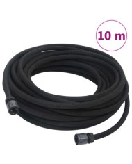 Tuyau d'arrosage de jardin noir 0,6" 10 m caoutchouc | Mobilier & Déco