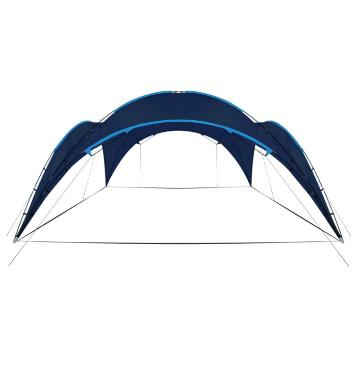 Arceau de tente de réception 450x450x265 cm Bleu foncé | Mobilier & Déco