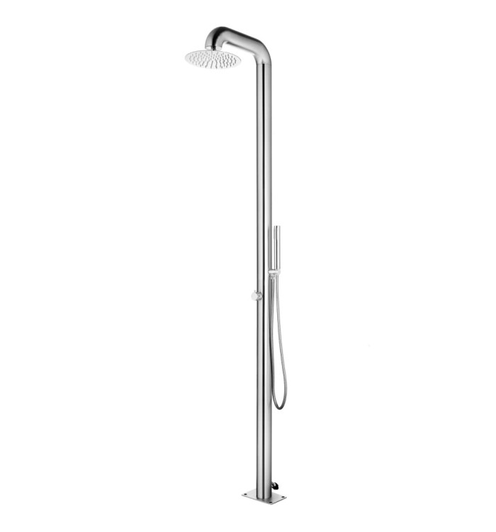 Douche de jardin 225 cm Acier inoxydable | Mobilier & Déco