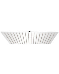 Tête de douche plongeante carrée en acier inoxydable 50x50 cm | Mobilier & Déco