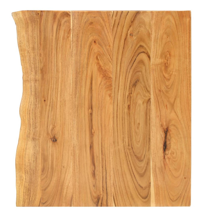 Dessus de meuble-lavabo de salle de bain Acacia 80x52x3,8 cm | Mobilier & Déco