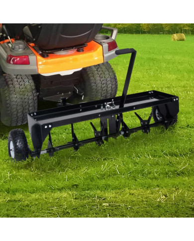 Aérateur de pelouse pour tondeuse autoportée 102 cm | Mobilier & Déco