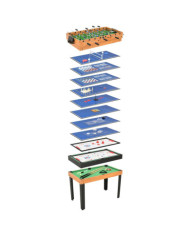 Table de jeu multiple 15 en 1 121x61x82 cm Érable | Mobilier & Déco