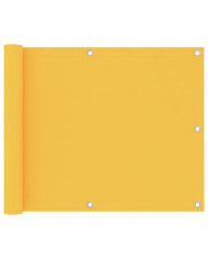 Écran de balcon Jaune 75x300 cm Tissu Oxford | Mobilier & Déco