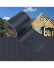 Écran d'intimité de jardin PVC 35x0,19 m Gris foncé mat | Mobilier & Déco