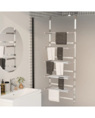 Séchoir à linge suspendu à 5 niveaux Aluminium | Mobilier & Déco