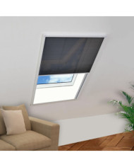 Moustiquaire plissée pour fenêtre Aluminium 80 x 120 cm | Mobilier & Déco