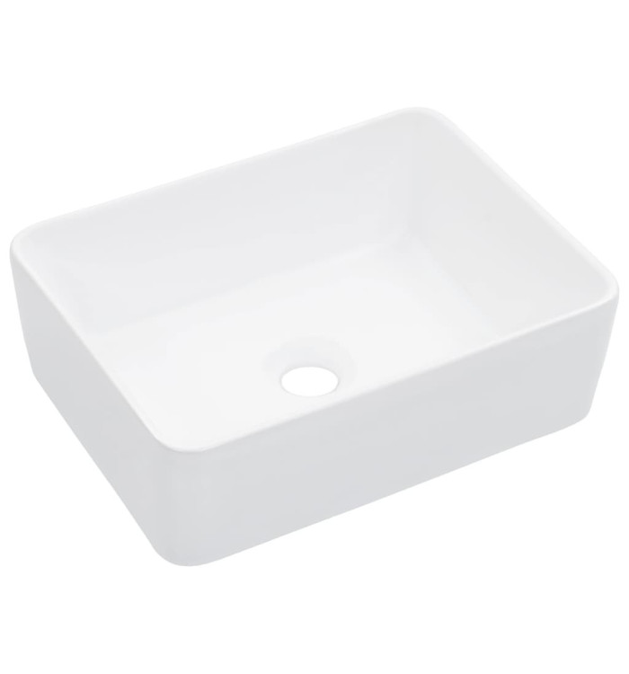 Lavabo 40x30x13 cm Céramique Blanc | Mobilier & Déco