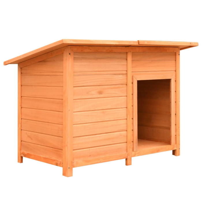 Niche pour chiens Bois de pin et de sapin solide 120x77x86 cm | Mobilier & Déco