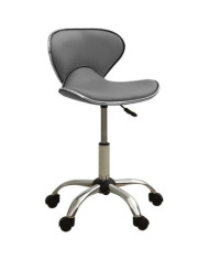 Chaise de bureau Gris Similicuir | Mobilier & Déco