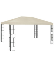 Tonnelle 3x4 m Crème | Mobilier & Déco