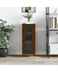 Buffet Chêne marron 34,5x34x90 cm Bois d'ingénierie | Mobilier & Déco