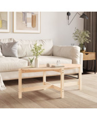 Table basse 118x63x45 cm Bois massif de pin | Mobilier & Déco