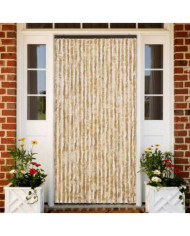 Moustiquaire Beige 90x220 cm Chenille | Mobilier & Déco