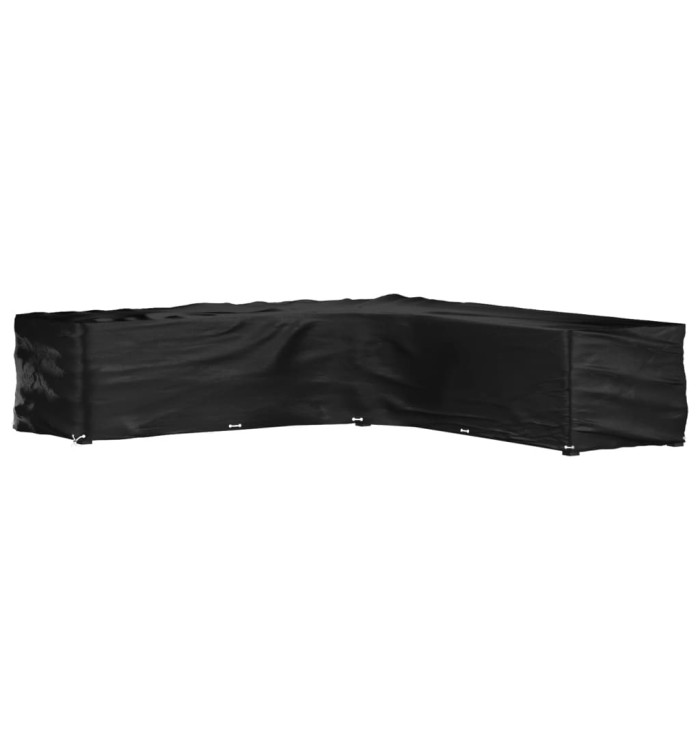 Housse de salon de jardin en forme de L 20 œillets 300x300x70cm | Mobilier & Déco