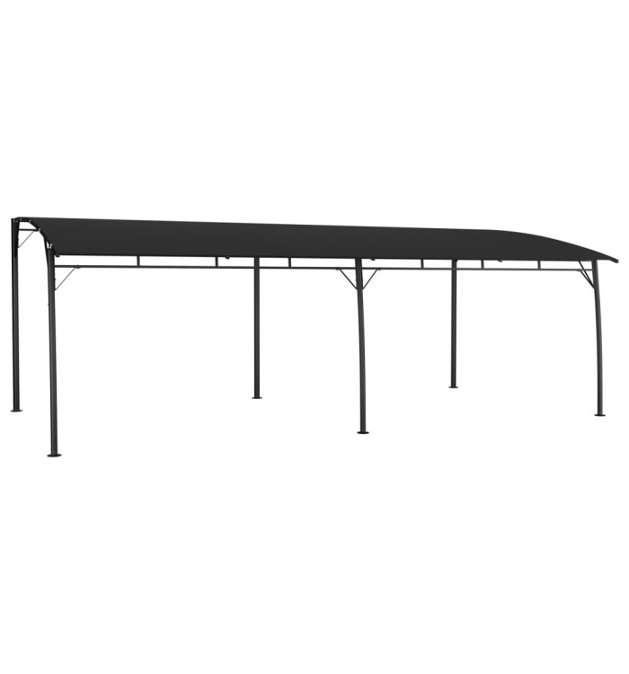 Auvent pare-soleil de jardin 6x3x2,55 m Anthracite | Mobilier & Déco