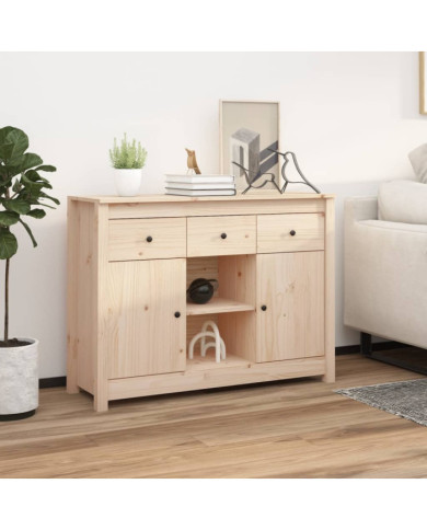 Buffet 100x35x74,5 cm Bois massif de pin | Mobilier & Déco