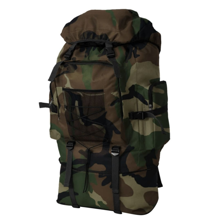 Sac à dos en style d'armée XXL 100 L camouflage | Mobilier & Déco