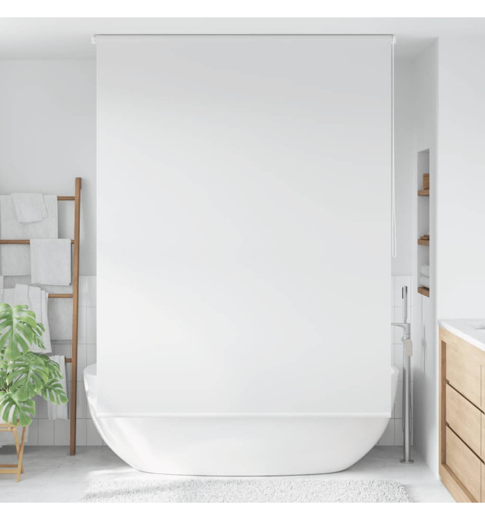 Store roulant de douche 160x240 cm Blanc | Mobilier & Déco