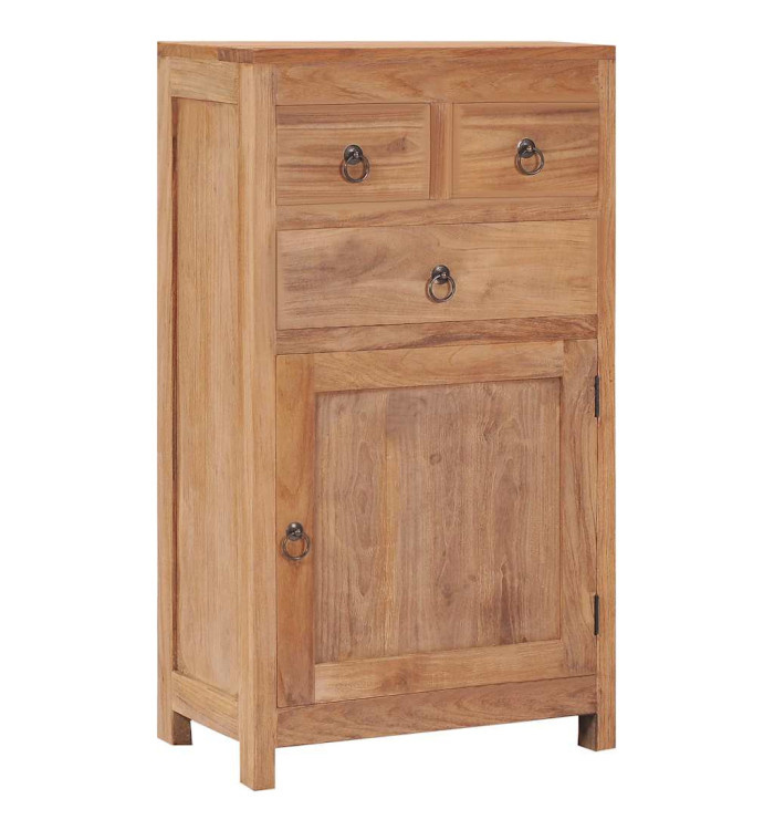 Buffet 50x30x90 cm bois de teck massif | Mobilier & Déco