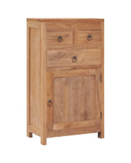 Buffet 50x30x90 cm bois de teck massif | Mobilier & Déco