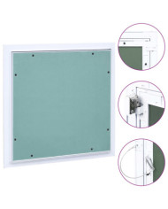 Panneau d'accès Cadre en aluminium plaque de plâtre 200x200 mm | Mobilier & Déco