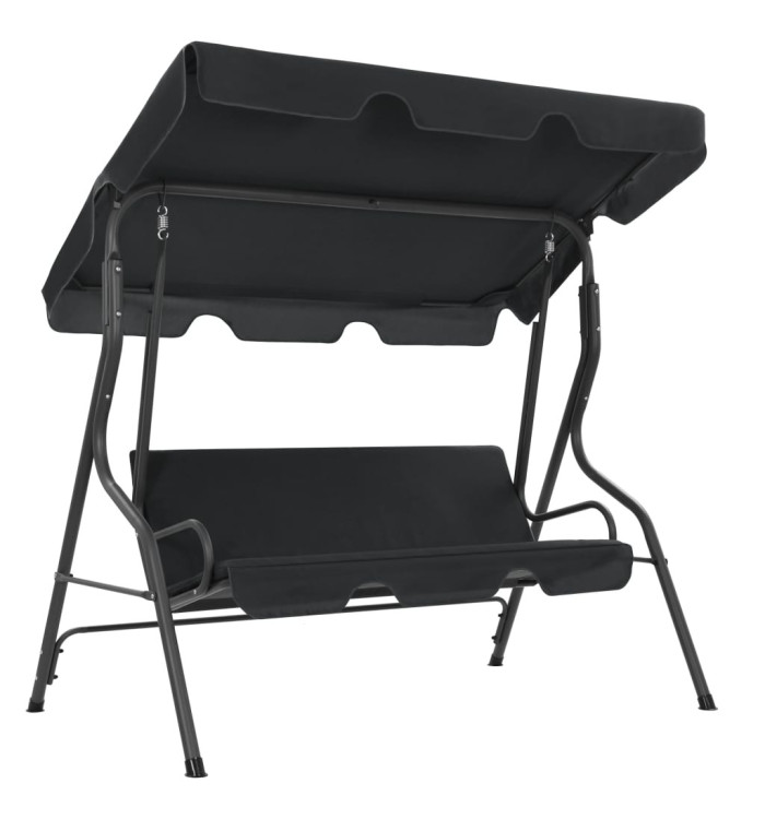 Balancelle de jardin Anthracite 170 x 110 x 153 cm | Mobilier & Déco